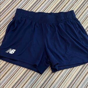 New Balance Women's Dark Blue Athletic Shorts